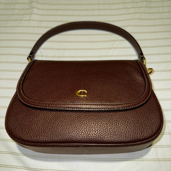 Coach Legacy Small Pebbled Leather Shoulder Bag - Picture 2 of 13